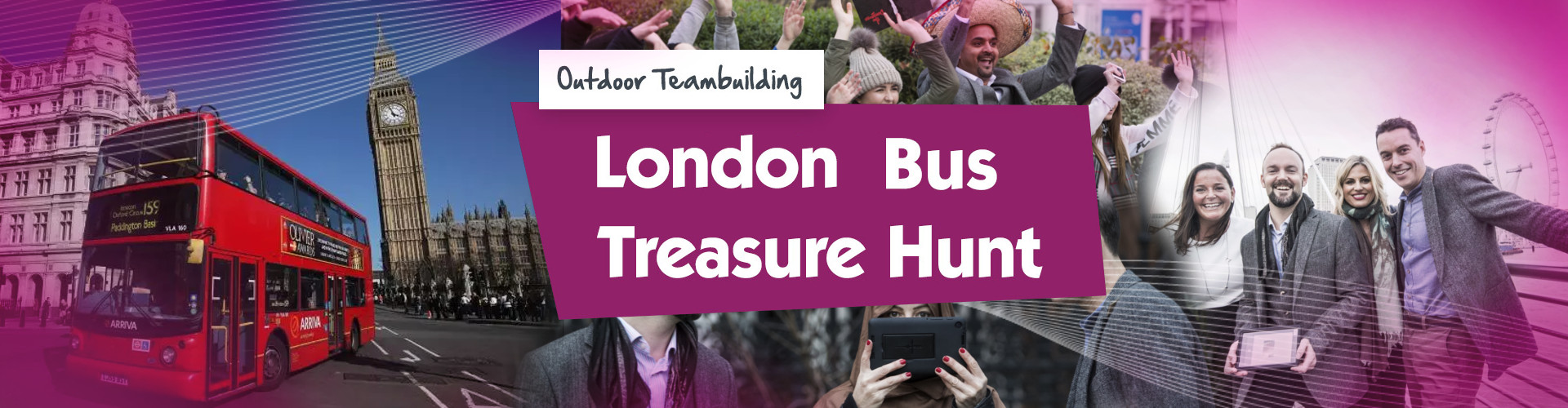 London Bus Treasure Hunt - Banner